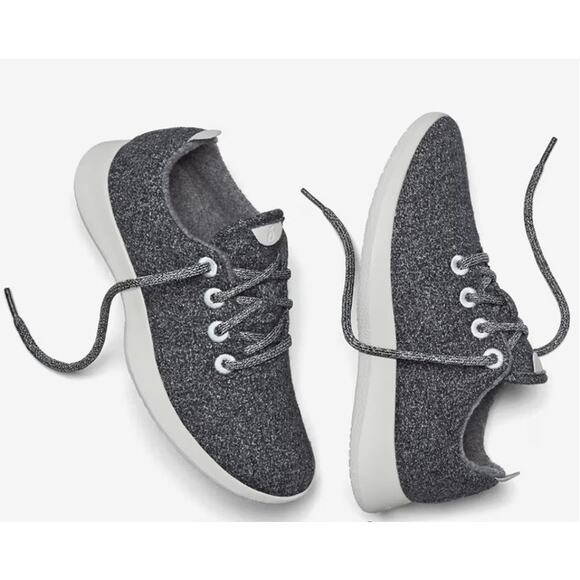 Allbirds Womens Wool Runners 0219 NV1 Gray Everday Sneakers Sz 8 Left Sz 9 Right - Picture 2 of 14